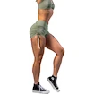 Dámské šortky Nebbia STRONG BEAUTY Lace-Up Sculpting Shorts OWN YOUR POWER 429 light green