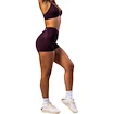 Dámské šortky Nebbia STRONG BEAUTY V-shaping Belt Shorts 428 dark red