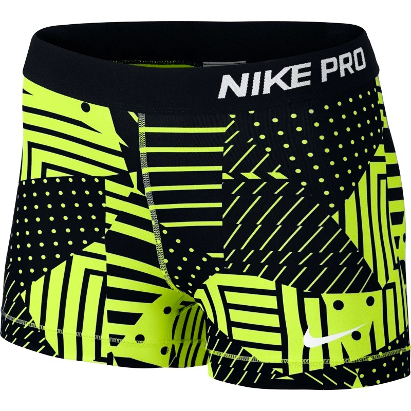 Dámské šortky Nike Pro Patch Work 3" Volt