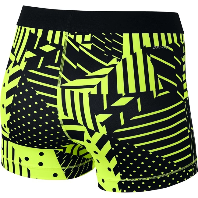 Dámské šortky Nike Pro Patch Work 3" Volt