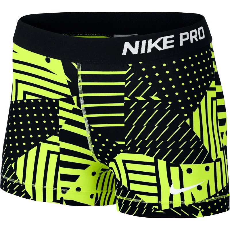 Dámské šortky Nike Pro Patch Work 3" Volt
