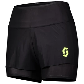 Dámské šortky Scott Hybrid Shorts RC Run Black/Yellow