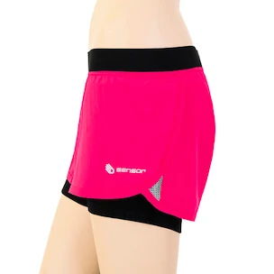 Dámské šortky Sensor  Trail Black/Pink