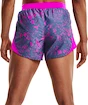 Dámské šortky Under Armour  Fly By 2.0 Printed Short Mineral Blue