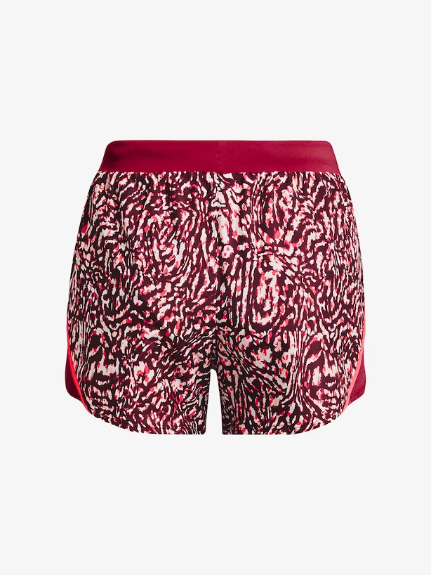 Dámské šortky Under Armour  Fly By 2.0 Printed Short -PNK