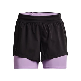 Dámské šortky Under Armour Iso-Chill Run 2N1 Short-GRY