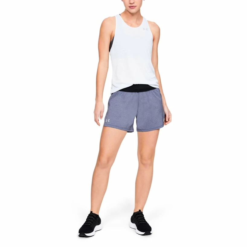 Dámské šortky Under Armour  Launch SW "Go Long" Short S