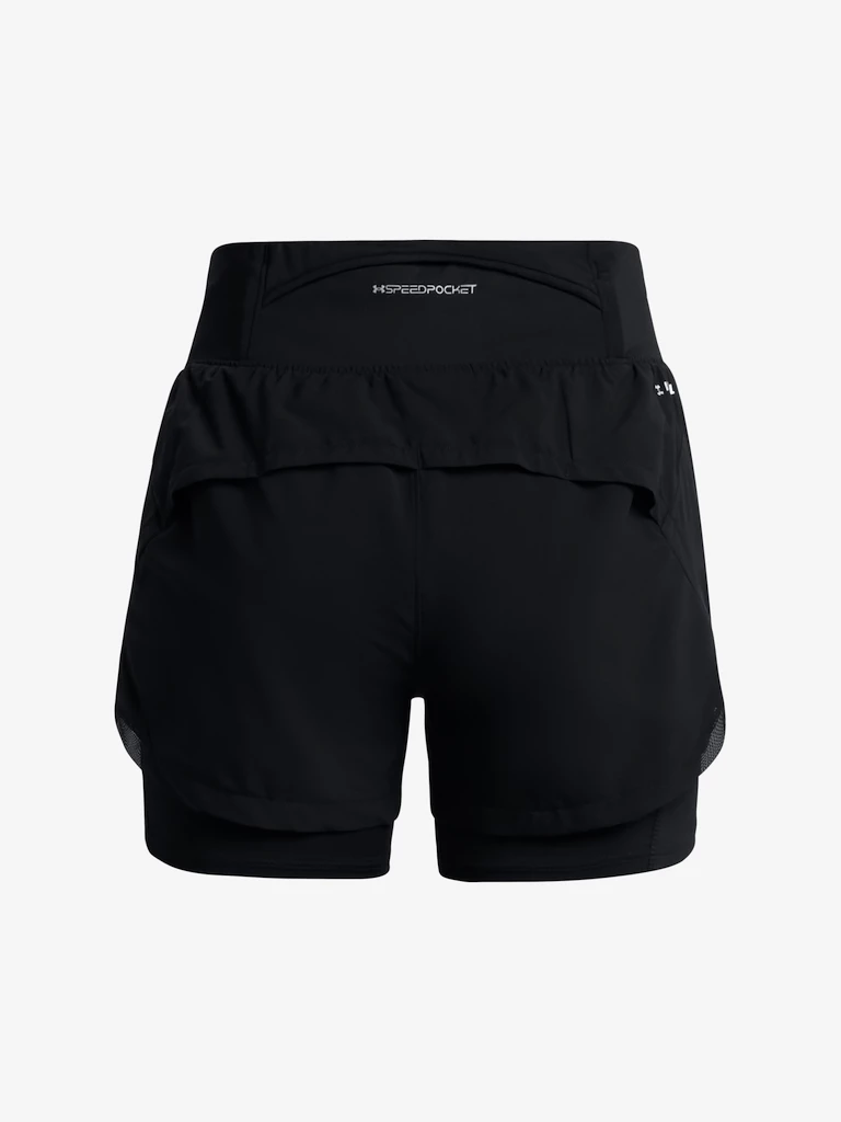 Dámské šortky Under Armour  RUN STAMINA 2IN1 SHORT-BLK