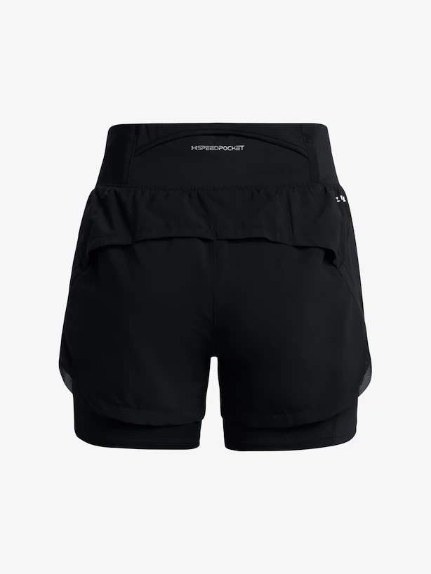 Dámské šortky Under Armour  RUN STAMINA 2IN1 SHORT-BLK