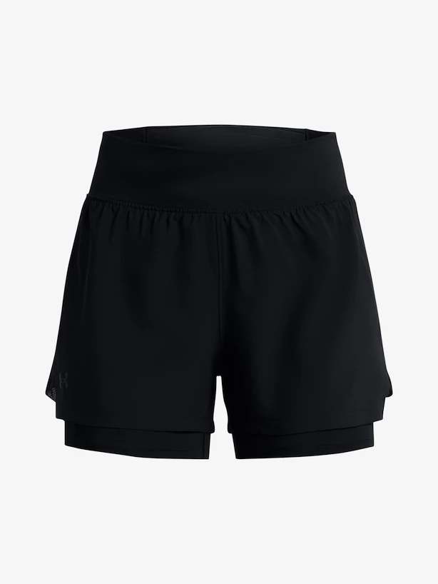 Dámské šortky Under Armour  RUN STAMINA 2IN1 SHORT-BLK