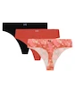 Dámské tanga Under Armour Ess Stretch Nov NS THONG 3Pack