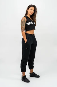 Dámské tepláky Nebbia GYM TIME Oversized Joggers With Pockets 281 black