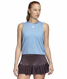 Dámské tílko adidas Camo Tank Primeblue Light Blue