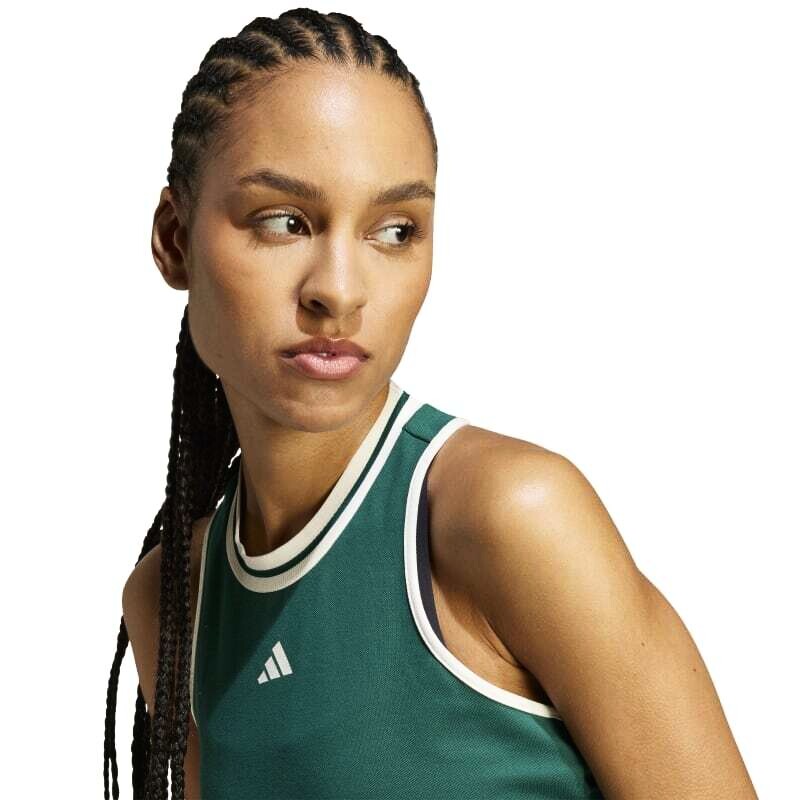 Dámské tílko adidas  Heritage Tank Green S - thumb (3)