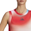 Dámské tílko adidas  Melbourne Printed Match Tank White/Red/Blue