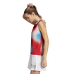 Dámské tílko adidas  Melbourne Printed Match Tank White/Red/Blue