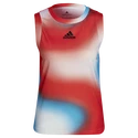 Dámské tílko adidas  Melbourne Printed Match Tank White/Red/Blue