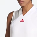 Dámské tílko adidas  T Mat. Tank Eng White