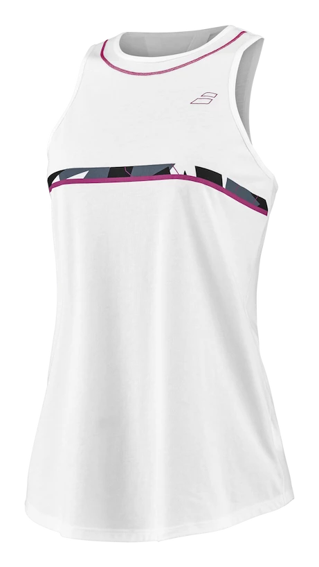 Dámské tílko Babolat  Aero Cotton Tank Women White M
