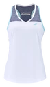 Dámské tílko Babolat  Play Tank Top Women White/Blue