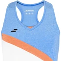 Dámské tílko Babolat  Play Tank Top Women White/Blue