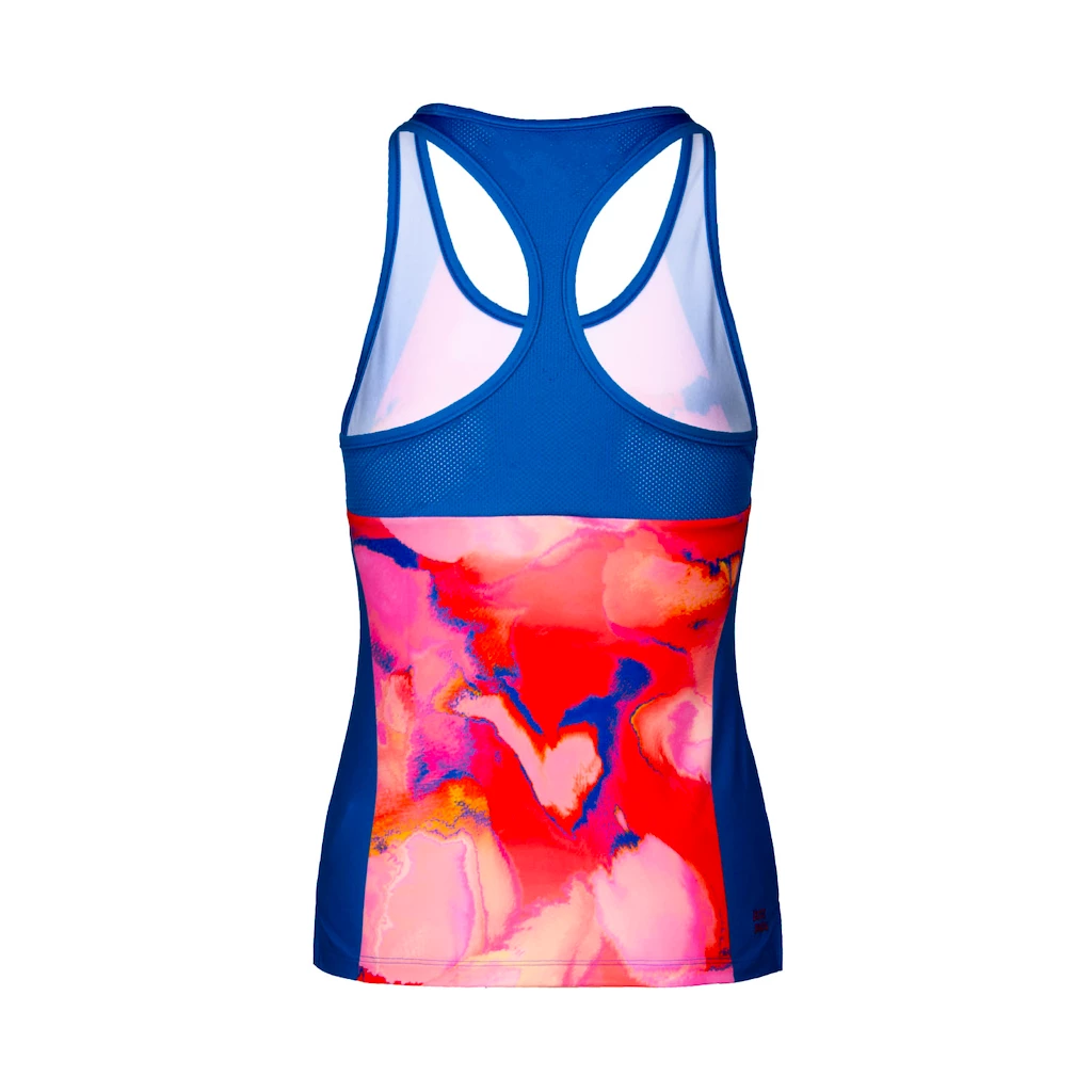 Dámské tílko BIDI BADU  Jua Tech Tank Red, Blue