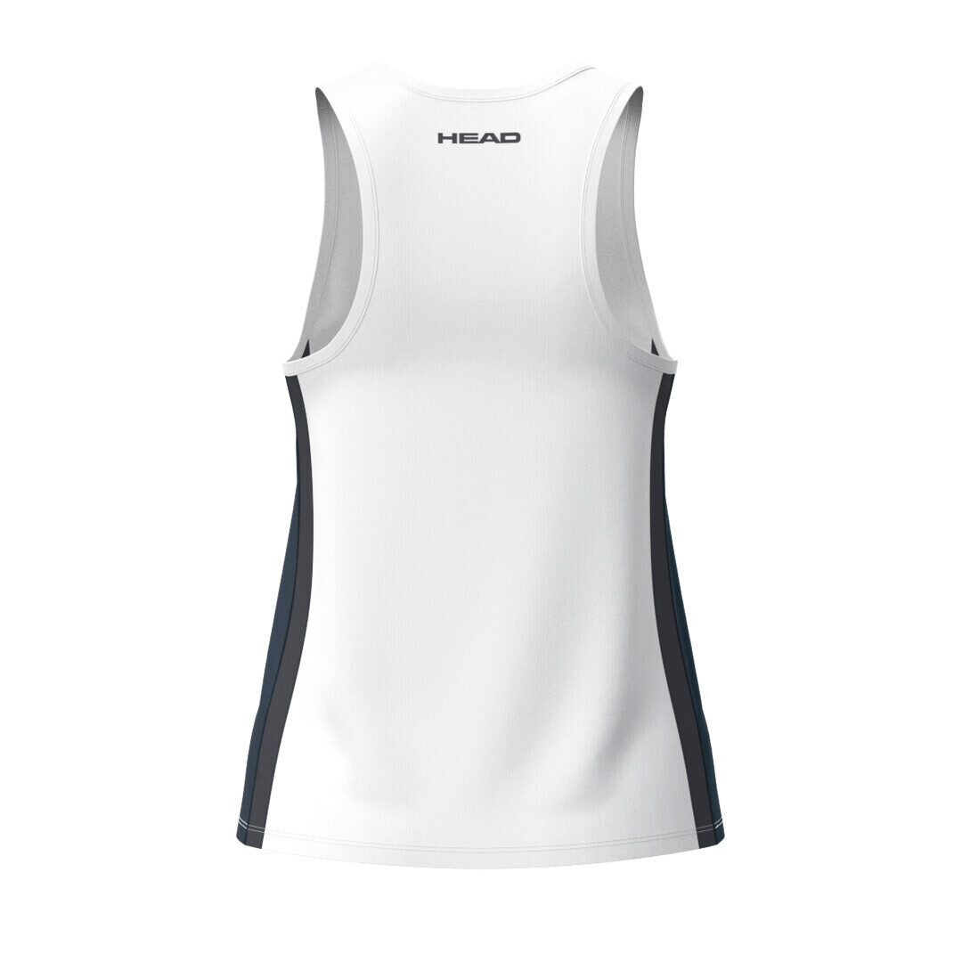 Dámské tílko Head  CLUB 25 TECH Tank Top Women Navy/White S - thumb (3)
