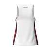 Dámské tílko Head  CLUB 25 TECH Tank Top Women Red/White