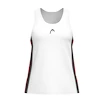 Dámské tílko Head  CLUB 25 TECH Tank Top Women Red/White