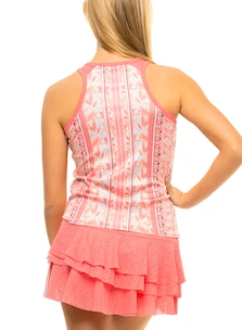 Dámské tílko Lucky in Love  Flower Patch Tuck Tank Melon S