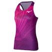 Dámské tílko Mizuno  Charge Printed Tank Purple Magic