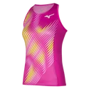 Dámské tílko Mizuno  Printed Tank Fuchsia fedora L