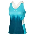 Dámské tílko Mizuno  Printed Tank Scuba Blue/Blue Coral