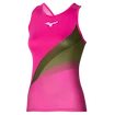 Dámské tílko Mizuno  Release Printed Tank Pink Glo M