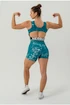 Dámské tílko Nebbia Barbell Therapy Rough Girl 617 green