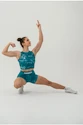 Dámské tílko Nebbia Barbell Therapy Rough Girl 617 green