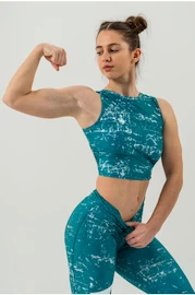 Dámské tílko Nebbia Barbell Therapy Rough Girl 617 green