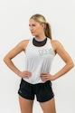 Dámské tílko Nebbia  FIT Activewear Tank Top “Racer back” white XS