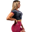 Dámské tílko Nebbia NEBBIA x OLYMPIA Washed Crop Top GOLDEN AGE 782 black