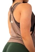 Dámské tílko Nebbia  Sleeveless Loose Cross Back Tank Top "Feeling Good" 419 Brown