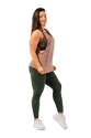 Dámské tílko Nebbia  Sleeveless Loose Cross Back Tank Top "Feeling Good" 419 Brown