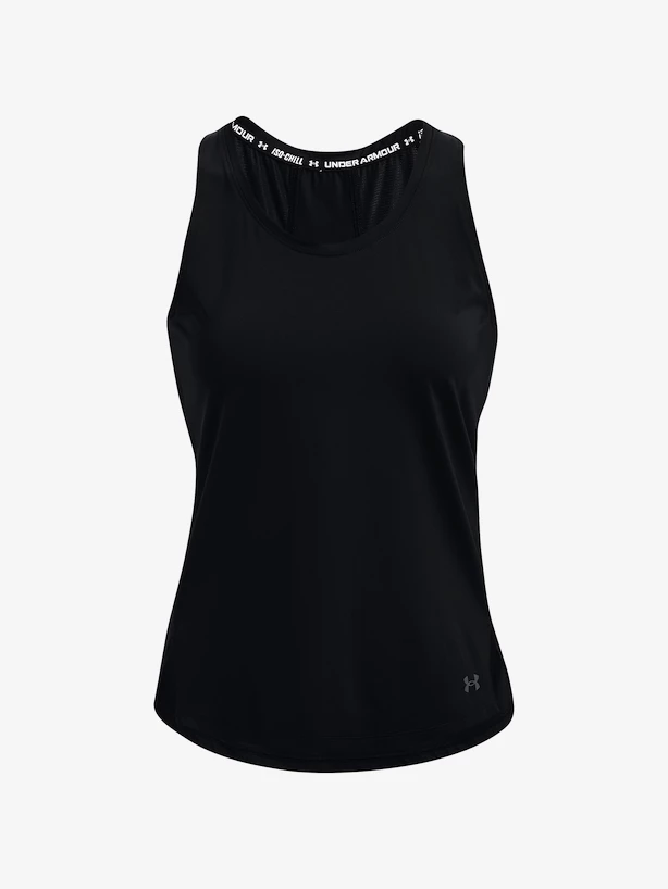 Dámské tílko Under Armour  IsoChill Run Laser Tank-BLK XS