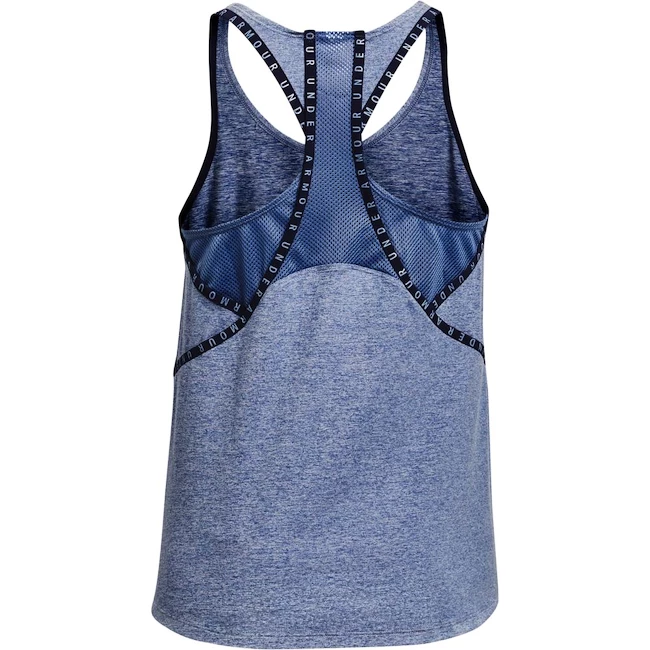 Dámské Tílko Under Armour Knockout Mesh Back Tank modré Mineral Blue Light H