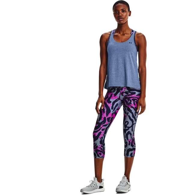 Dámské Tílko Under Armour Knockout Mesh Back Tank modré Mineral Blue Light H