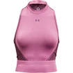 Dámské Tílko Under Armour Rush Seamless Crop Top fialové