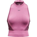 Dámské Tílko Under Armour Rush Seamless Crop Top fialové