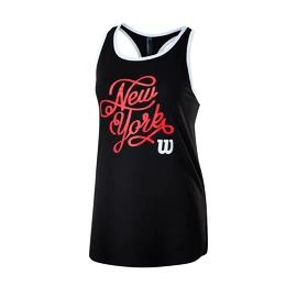 Dámské tílko Wilson NYC Calligra Tech Tank Black