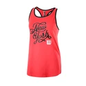 Dámské tílko Wilson  NYC Calligra Tech Tank Coral