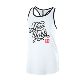 Dámské tílko Wilson NYC Calligra Tech Tank White