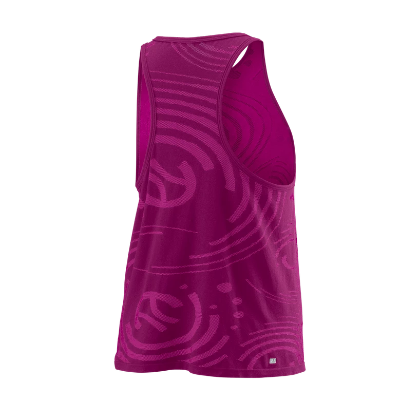 Dámské tílko Wilson  Power Seamless Tank W Rouge M